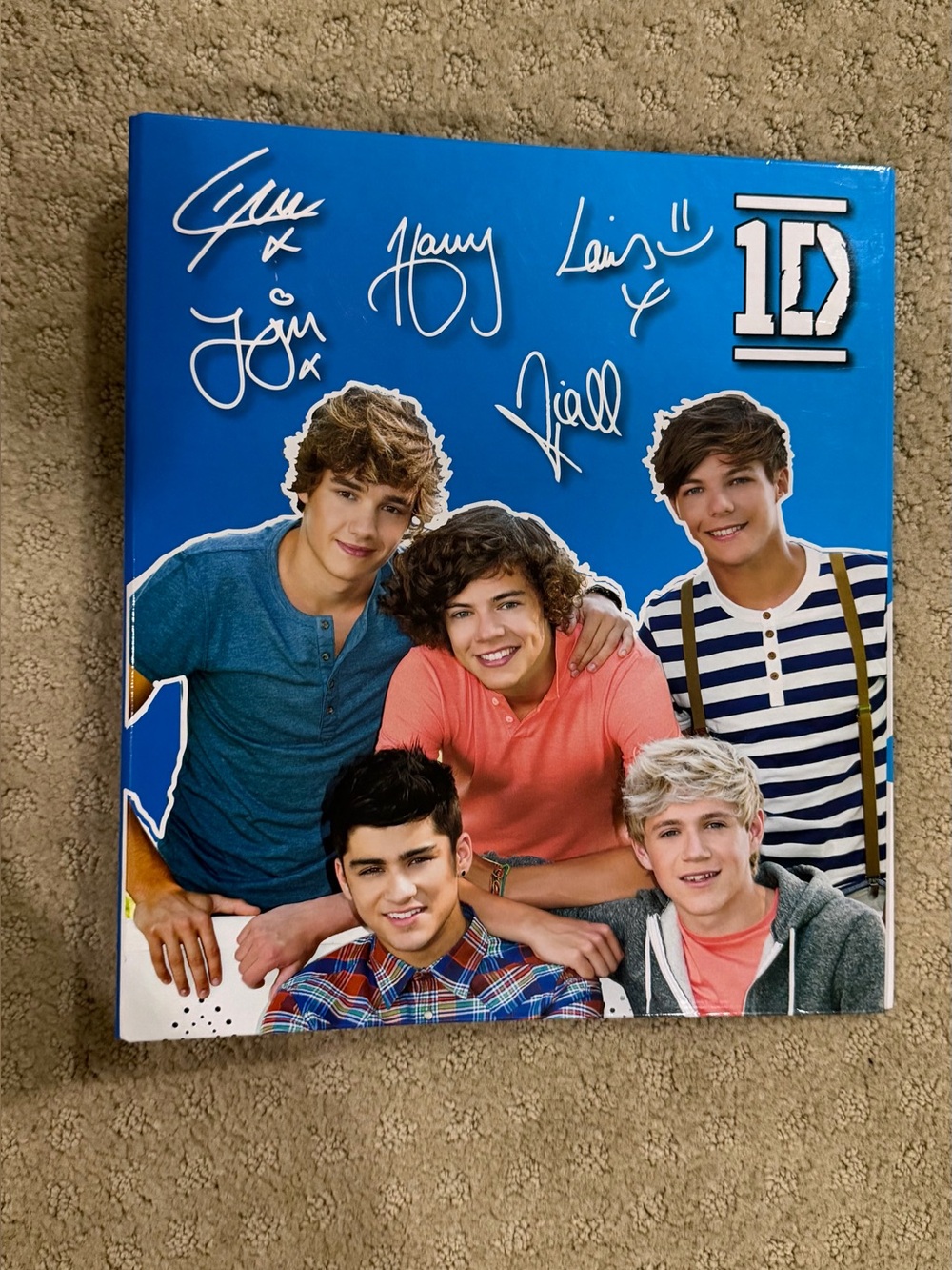 One Direction Binder and 8 Folders Bundle 1D